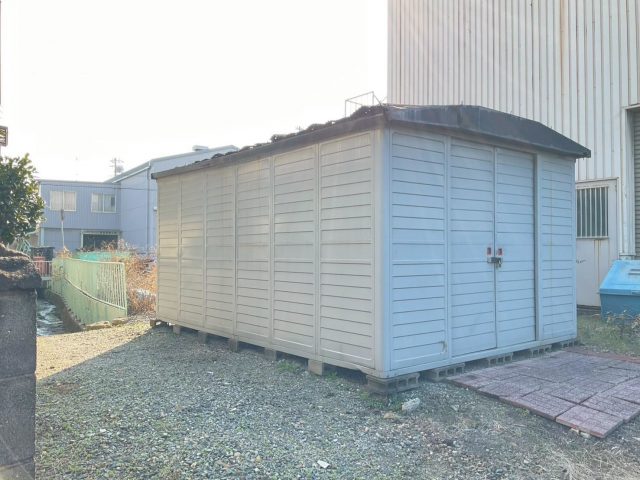 姫路市の屋根が劣化した倉庫